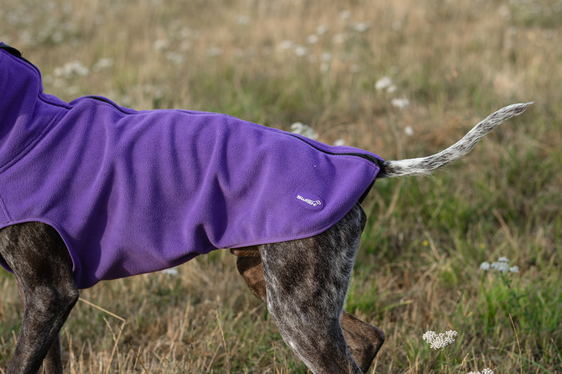 Fleece Dog Coat - Purple