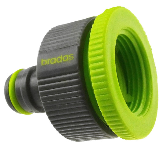 Female Tap Connector 3/4" - 1/2" BSPF Lime