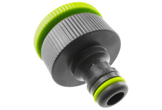 Female Tap Connector 1" - 3/4" BSPF Lime