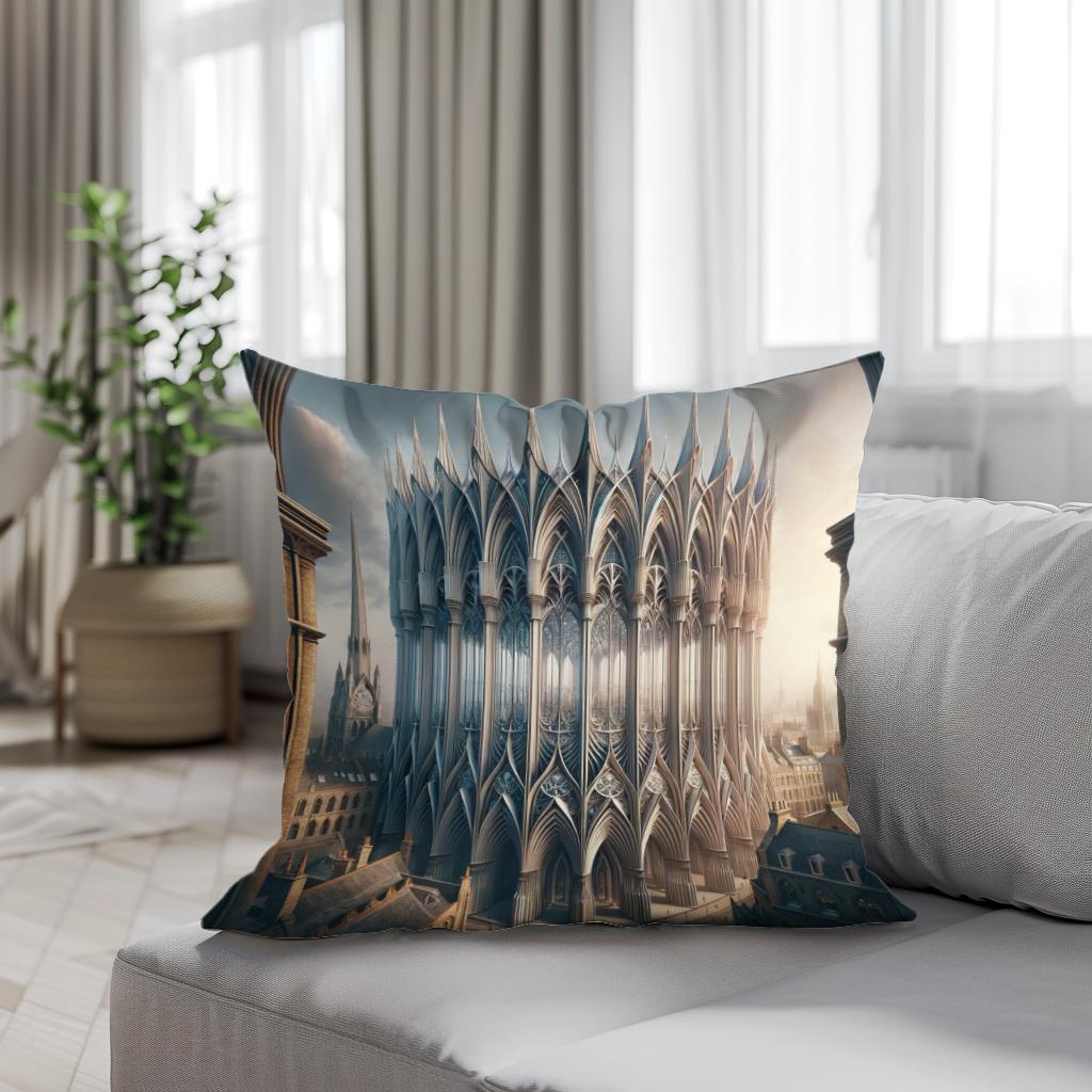 Gothic Fusion Cotton Cushion