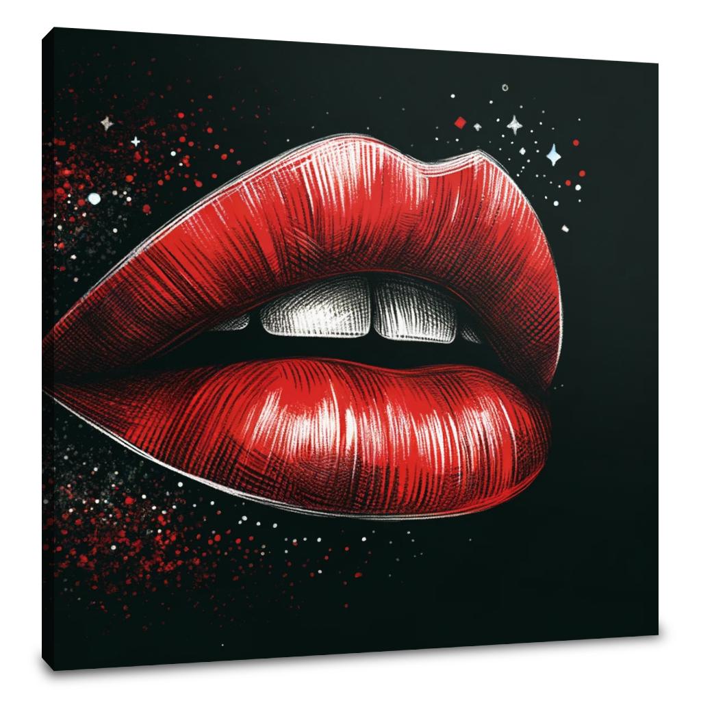 Scarlet Whisper Canvas