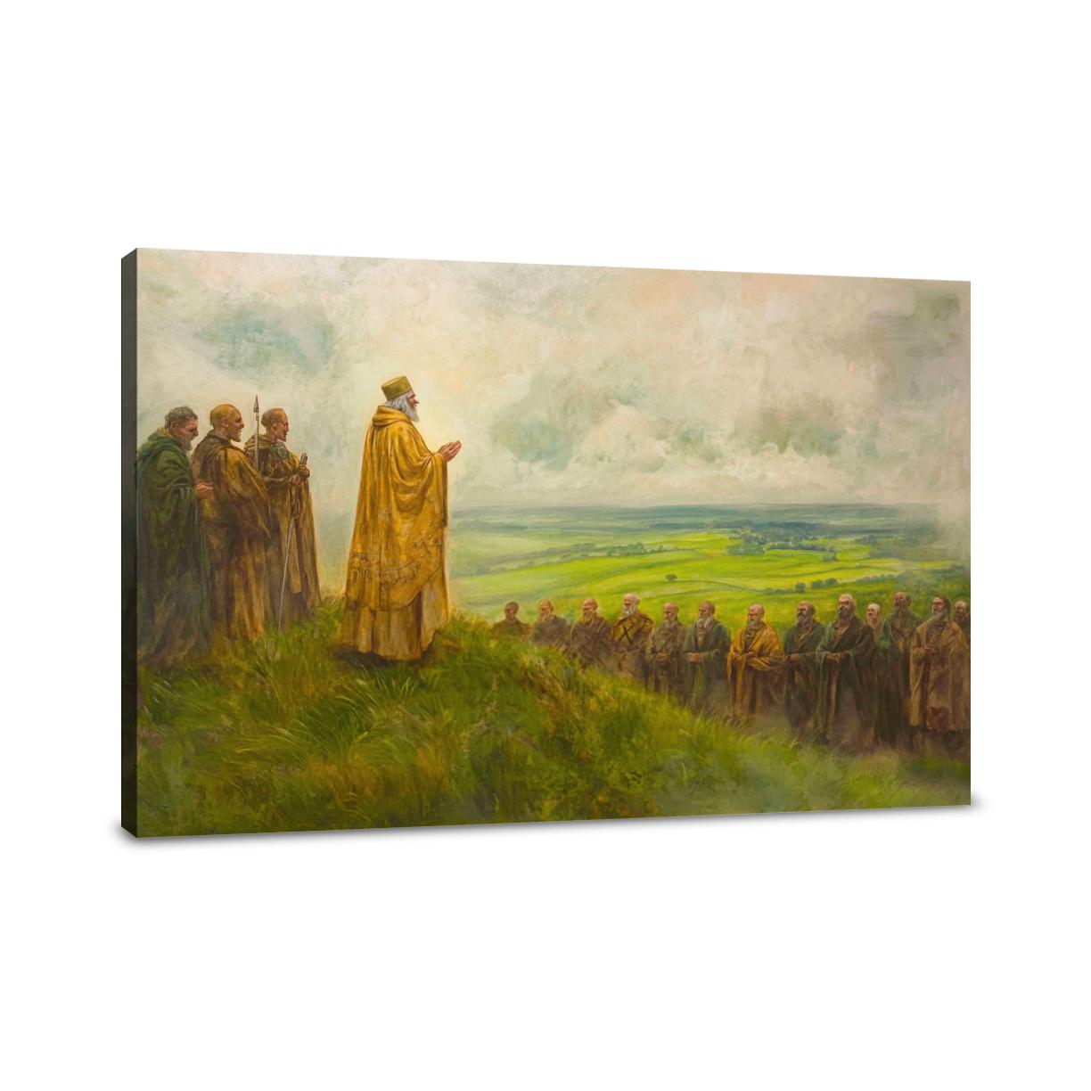 Saint Patrick’s Preaching Canvas