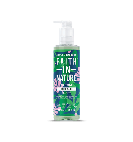 Tea Tree Hand Wash 400ml – 99.5% Natural Origin, Tested on Sensitive Skin