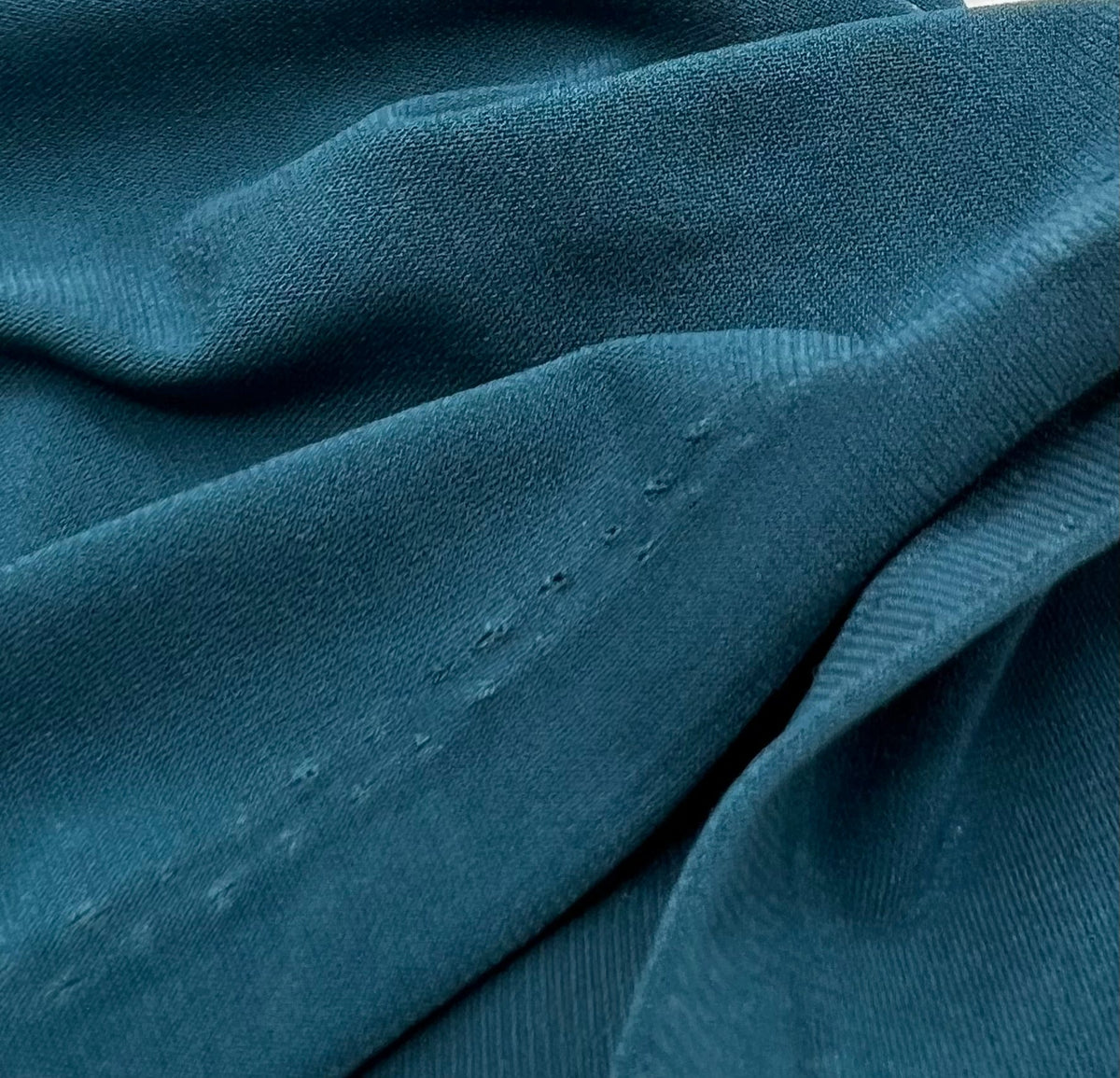 Plain Teal ITY Fabric 4 Way Stretch