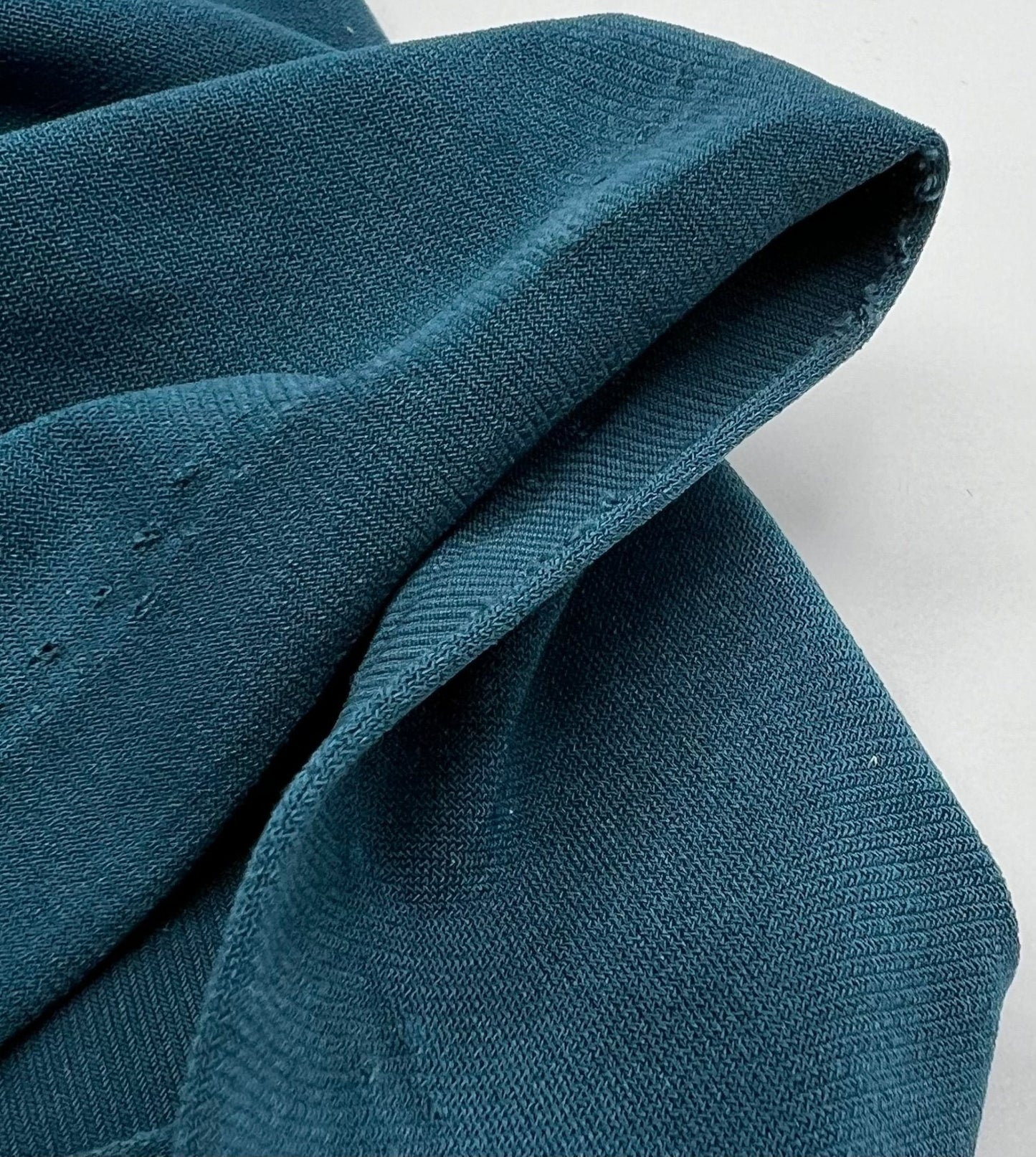 Plain Teal ITY Fabric 4 Way Stretch