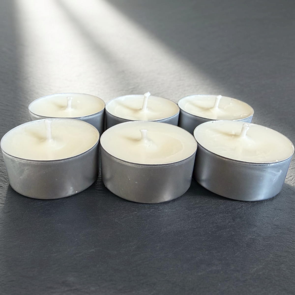 Unscented Natural Wax Candles