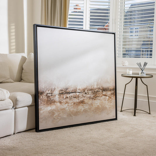 Terres Square Framed Printed Canvas