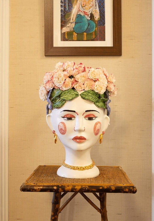 Testa Di Moro Flora (Not the White Lotus Variety) Bust Statue