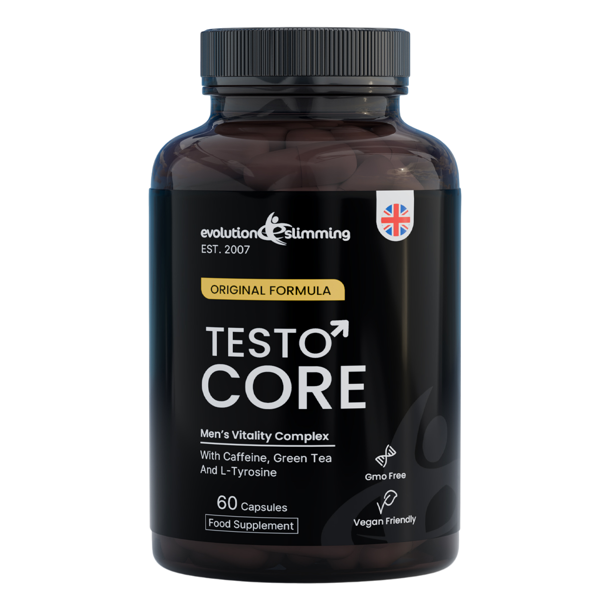 TestoCore - 17 Ingredient Complex - Natural Booster For Men