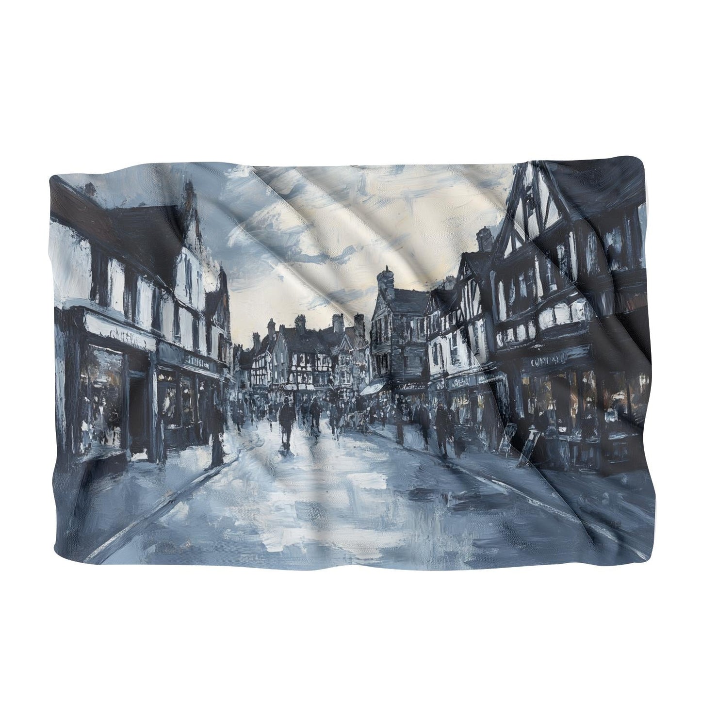Chester Rows Twilight Blanket