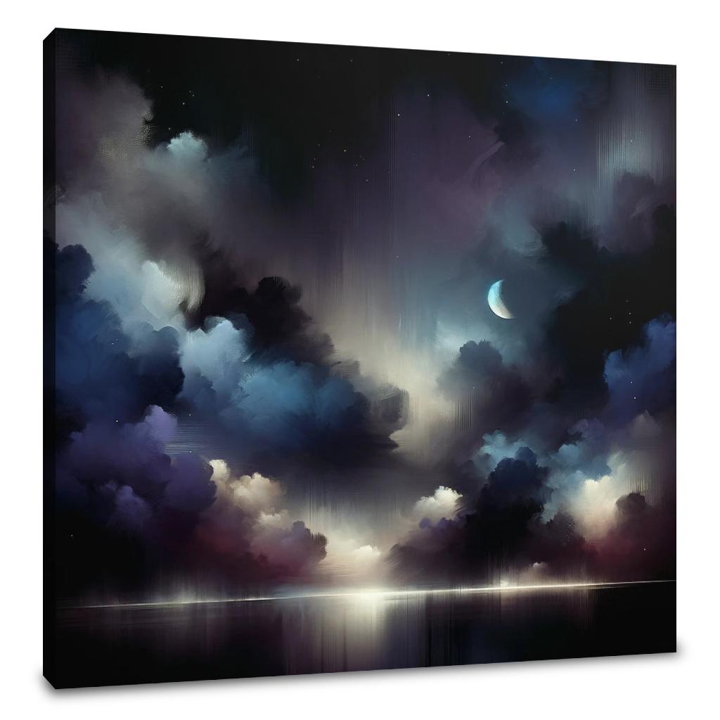 Nocturnal Contemplation Canvas
