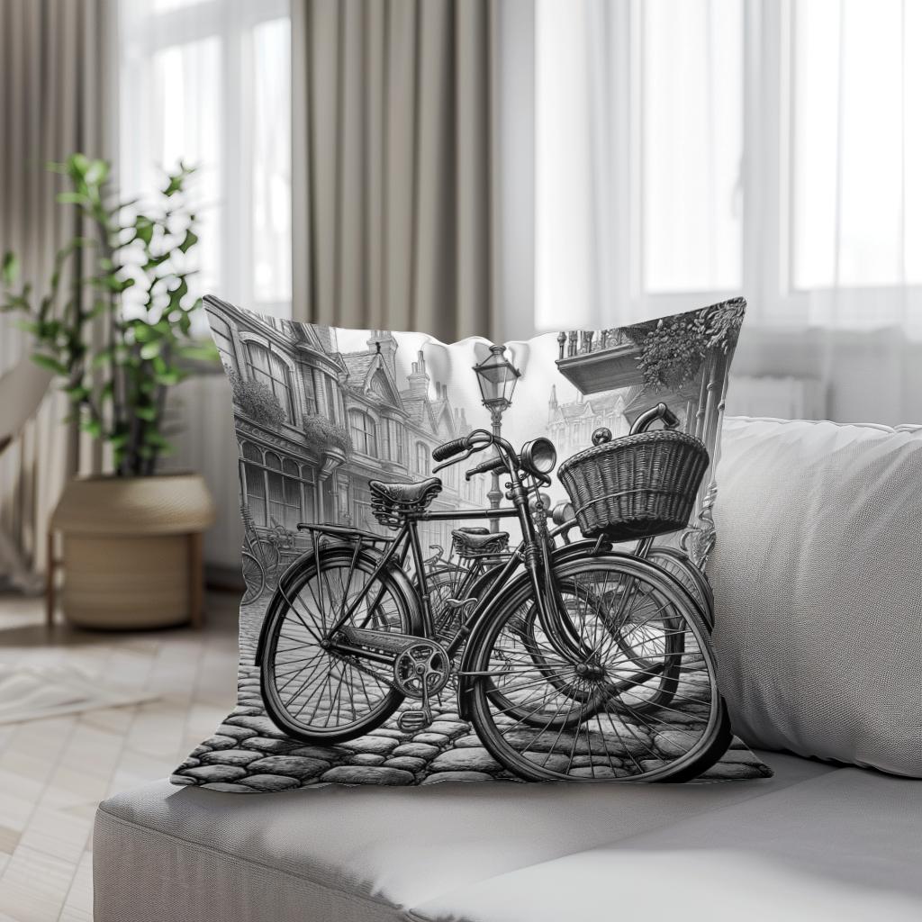 Cobblestone Memories Cotton Cushion
