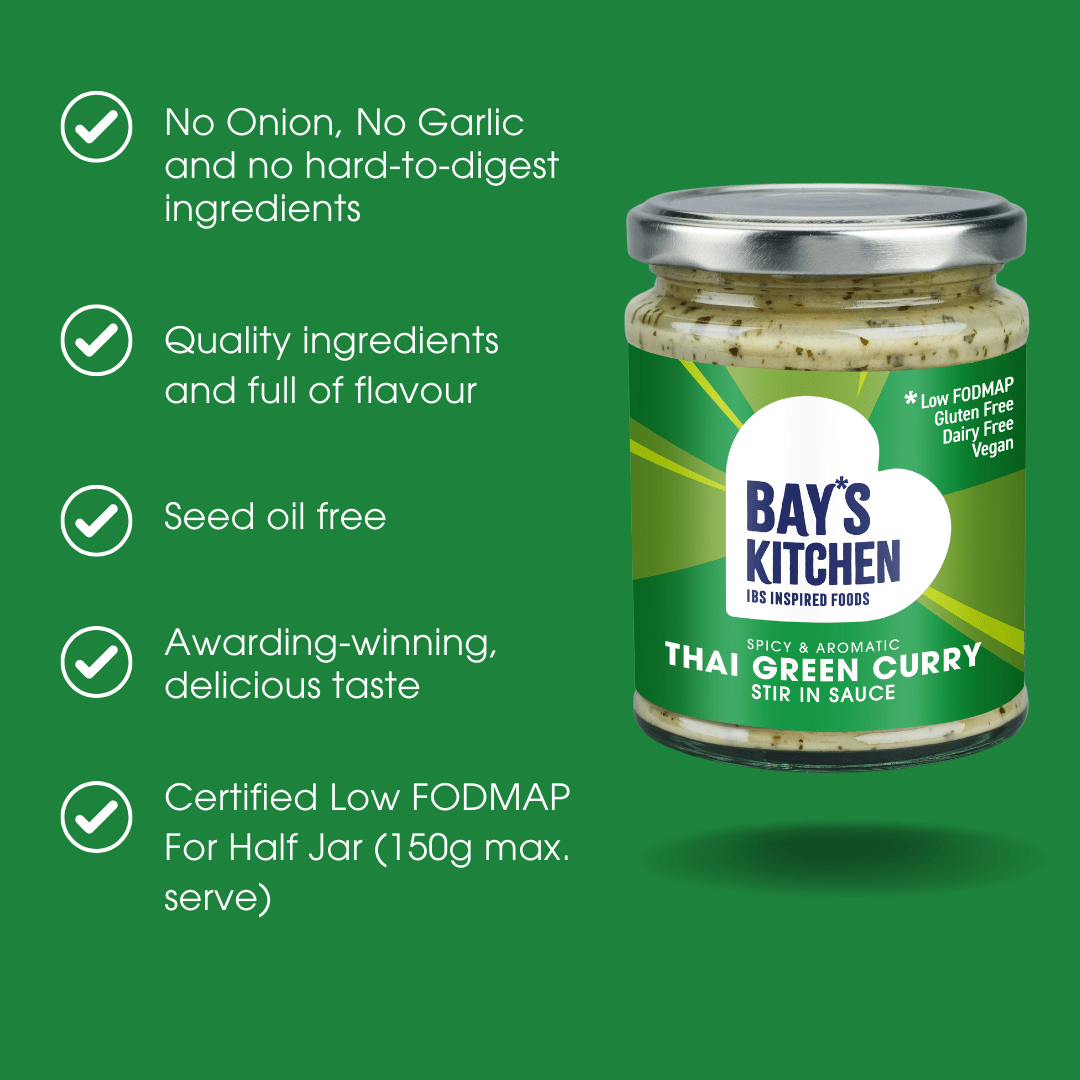 Thai Green Curry Stir-in Sauce 260g – Low FODMAP, Gluten Free & Vegan