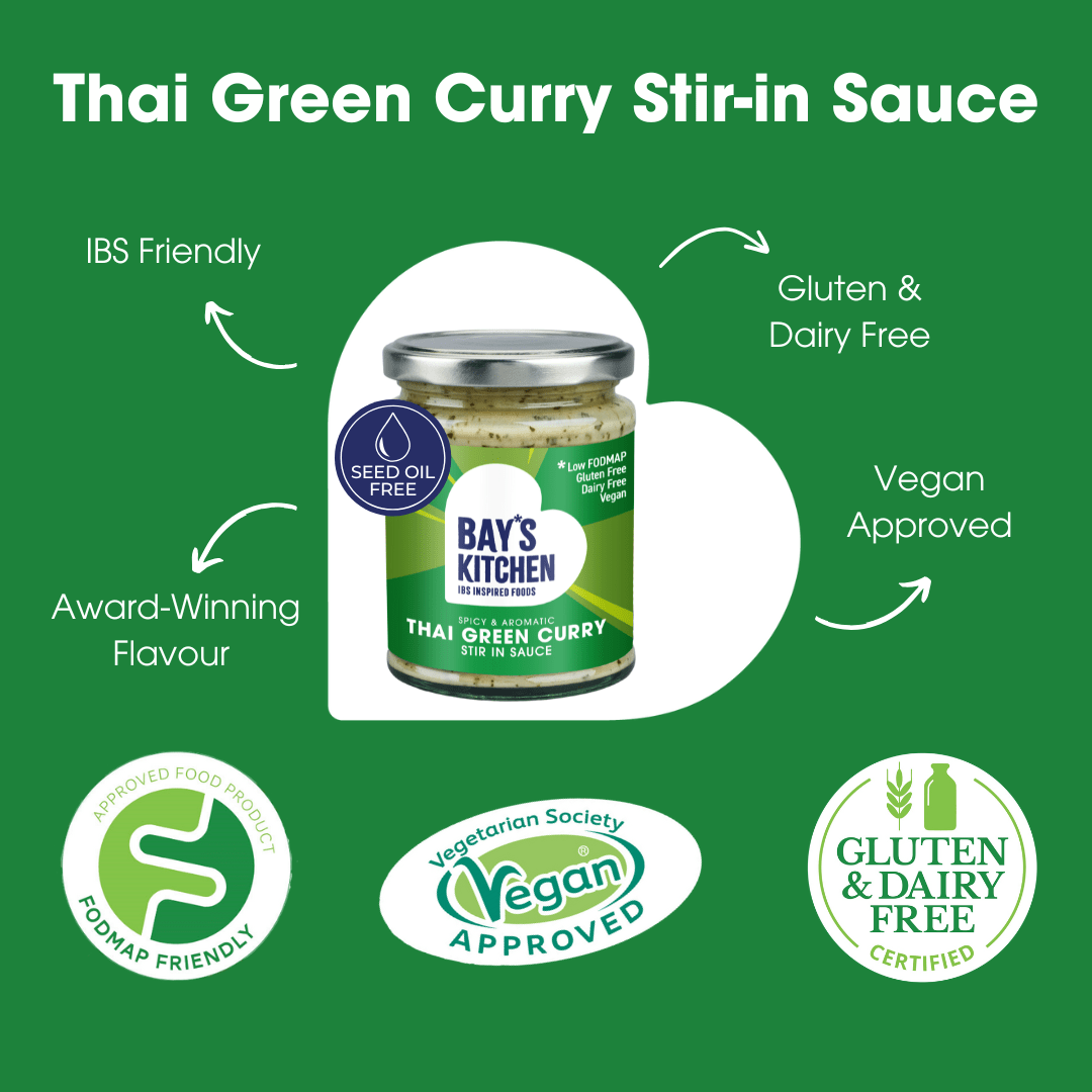 Thai Green Curry Stir-in Sauce 260g – Low FODMAP, Gluten Free & Vegan