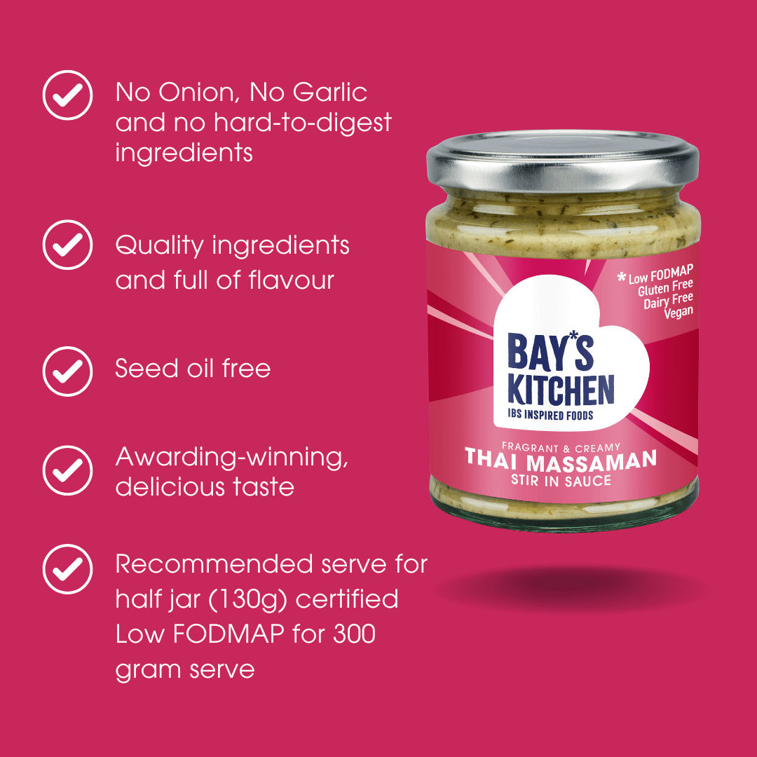 Thai Massaman Stir-in Sauce 260g – Low FODMAP, Gluten Free & Vegan