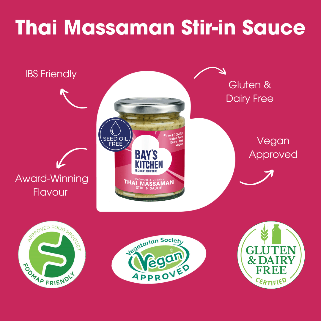 Thai Massaman Stir-in Sauce 260g – Low FODMAP, Gluten Free & Vegan