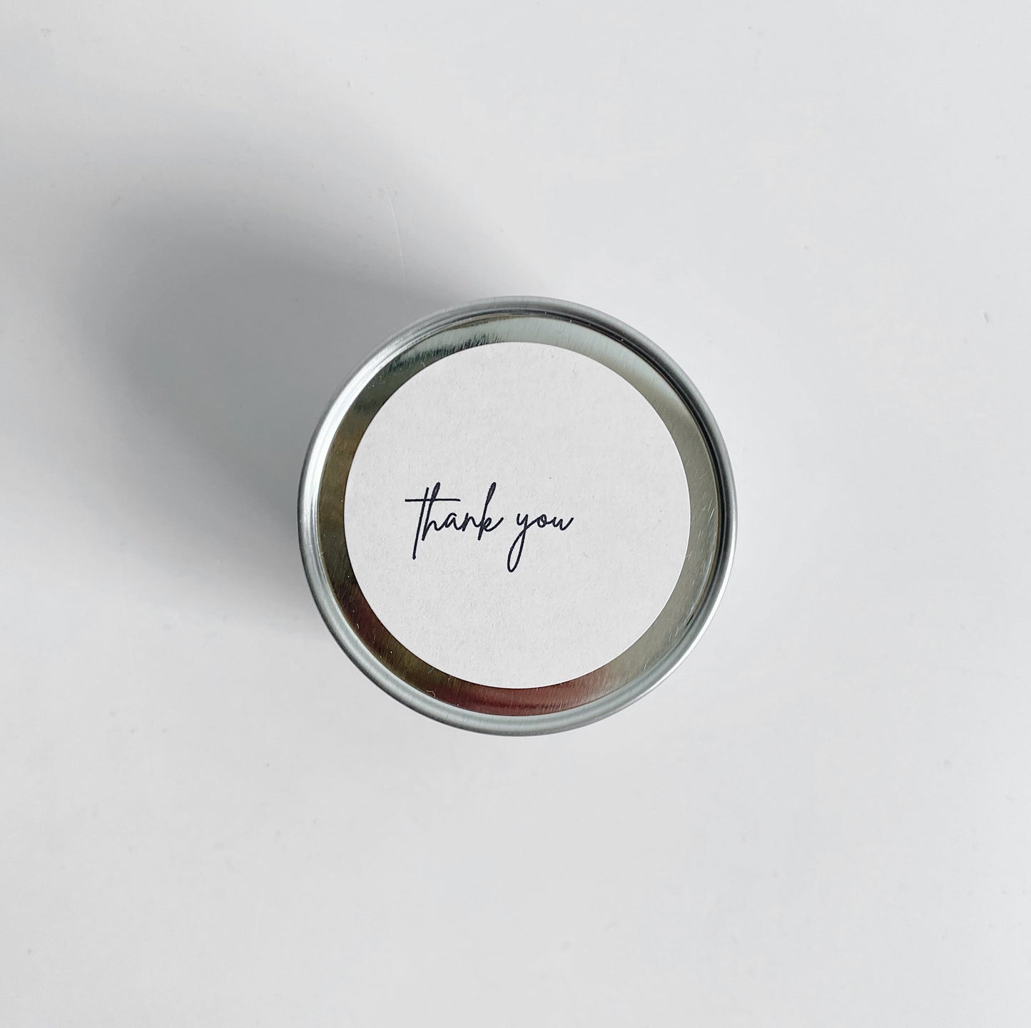 Travel Size 'Thank You' Candle