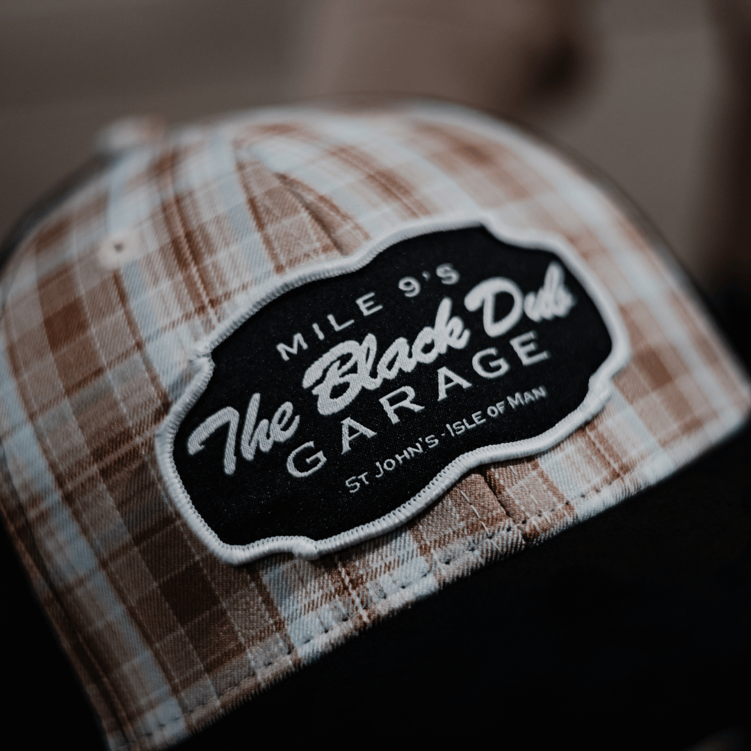 Tartan Garage Trucker Hat