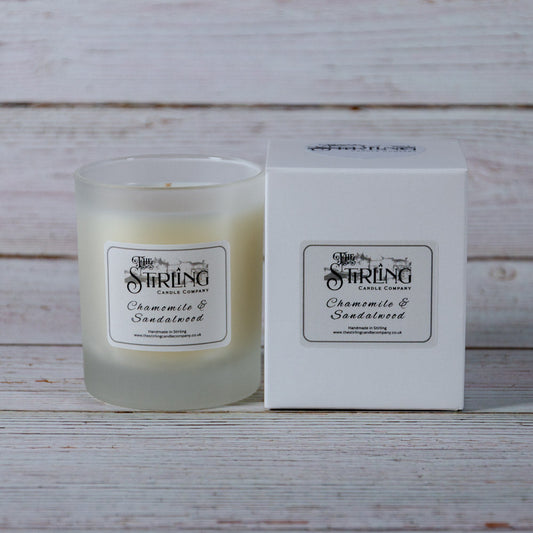 Chamomile & Sandalwood - Medium Candle