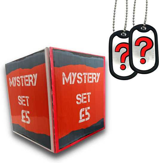 TheDogTagCo 'Mystery' Set - Try Your Luck with Our Mystery Box Set Dog Tag