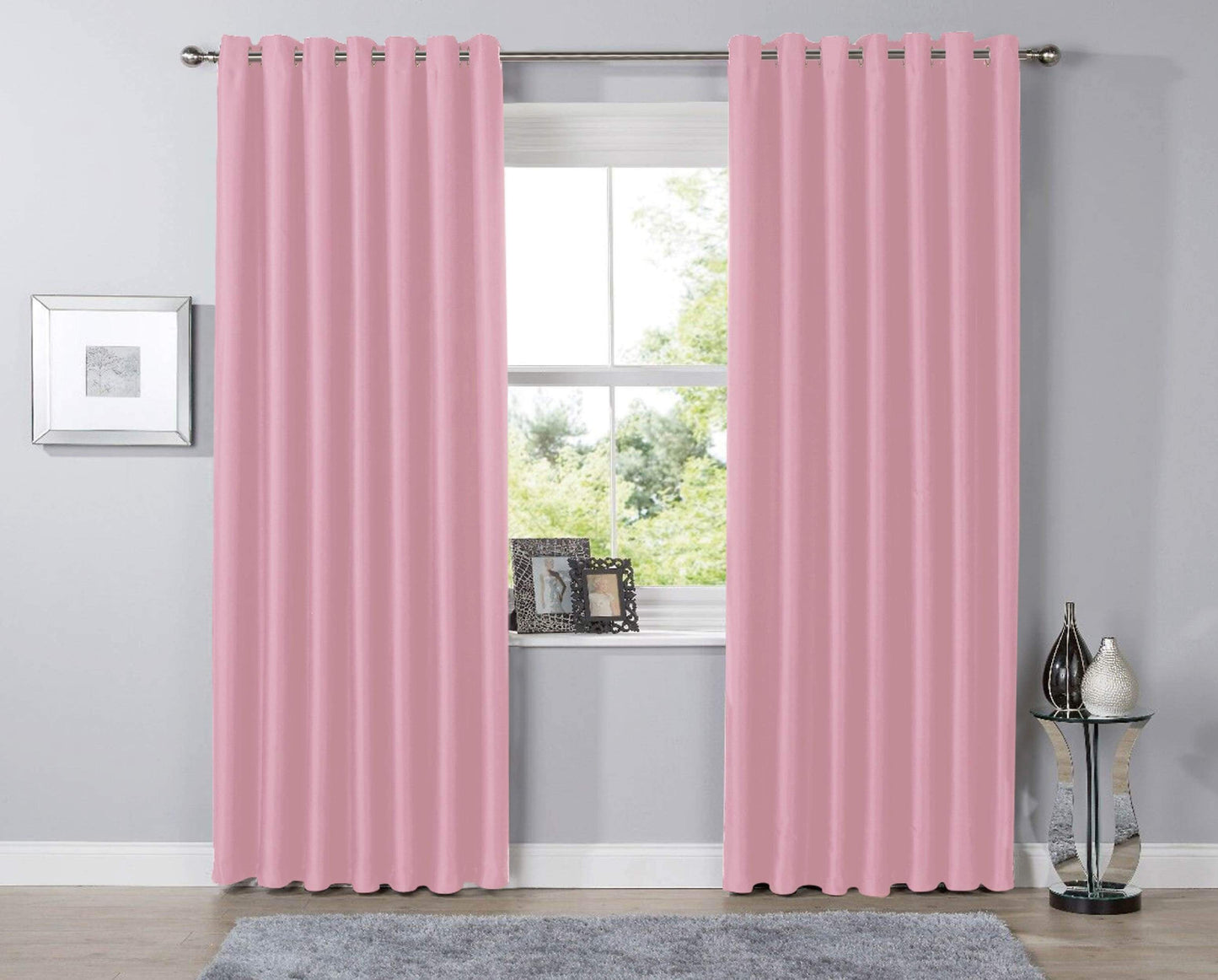 Thermal Blackout Room Darkening Curtains Energy Saving Light Blocking Panels in 12 Colours for Bedrooms and Living Rooms Multiple Sizes by OLIVIA ROCCO