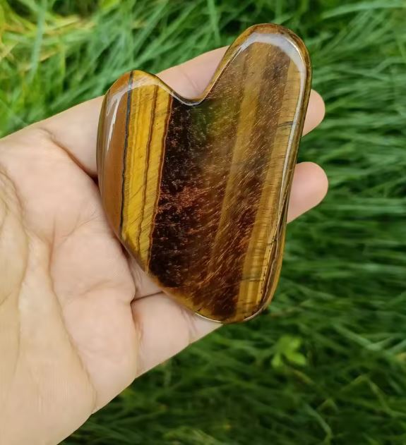 Natural Tiger Eye Gua Sha