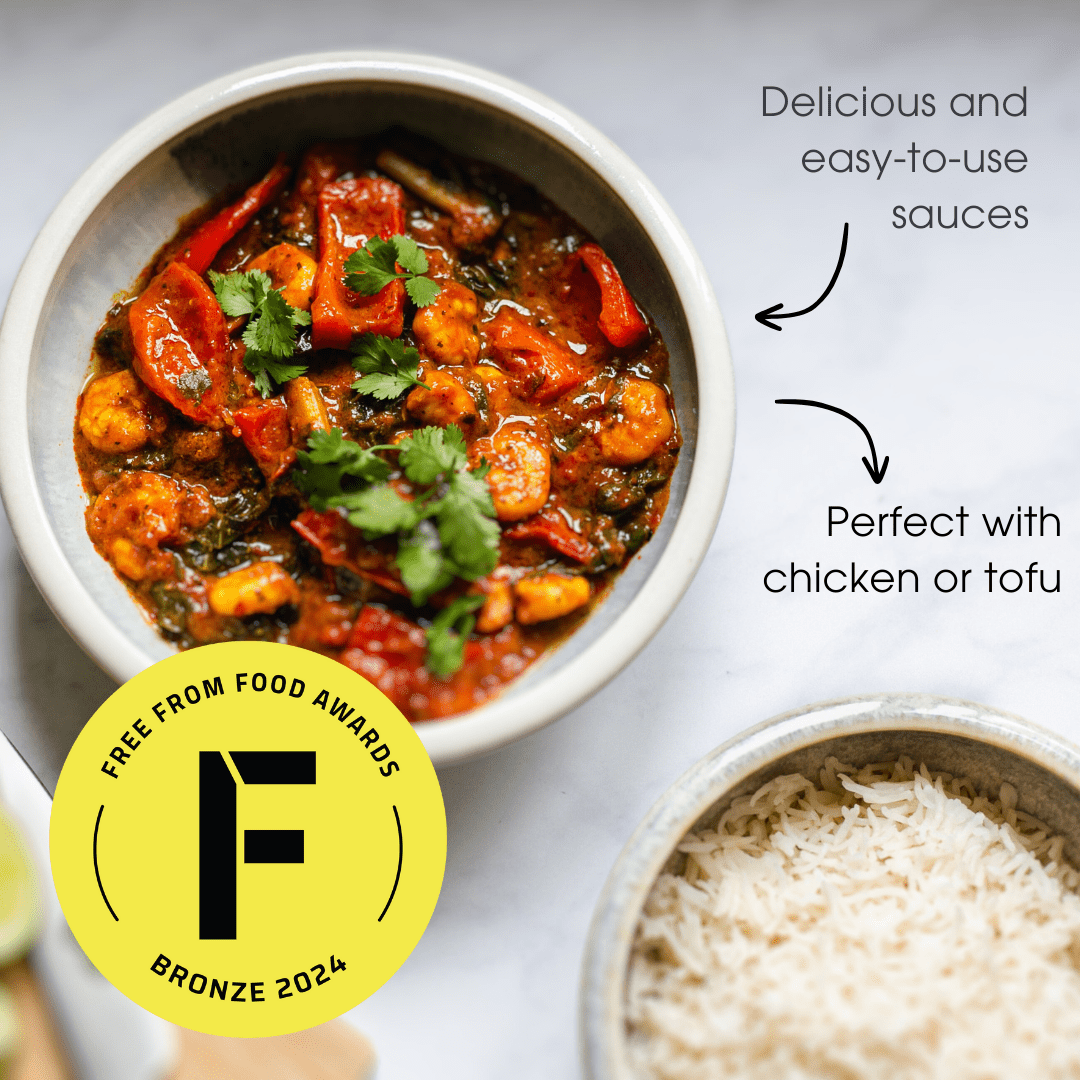 Tikka Masala Stir-in Sauce 260g – Low FODMAP, Gluten Free & Vegan