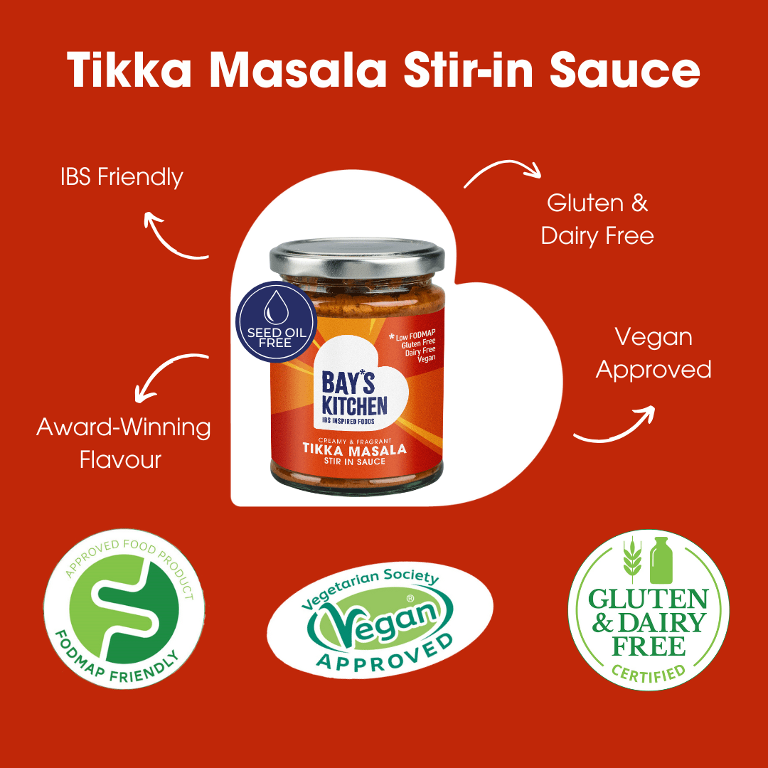 Tikka Masala Stir-in Sauce 260g – Low FODMAP, Gluten Free & Vegan