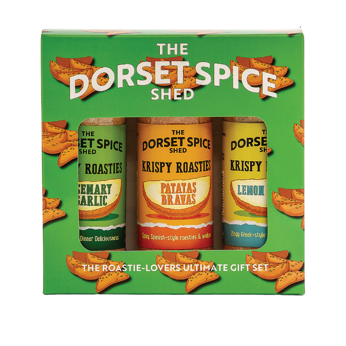 Krispie Roasties Roast Potato Seasoning Gift Pack for Roastie Lovers - Three fantastic flavours