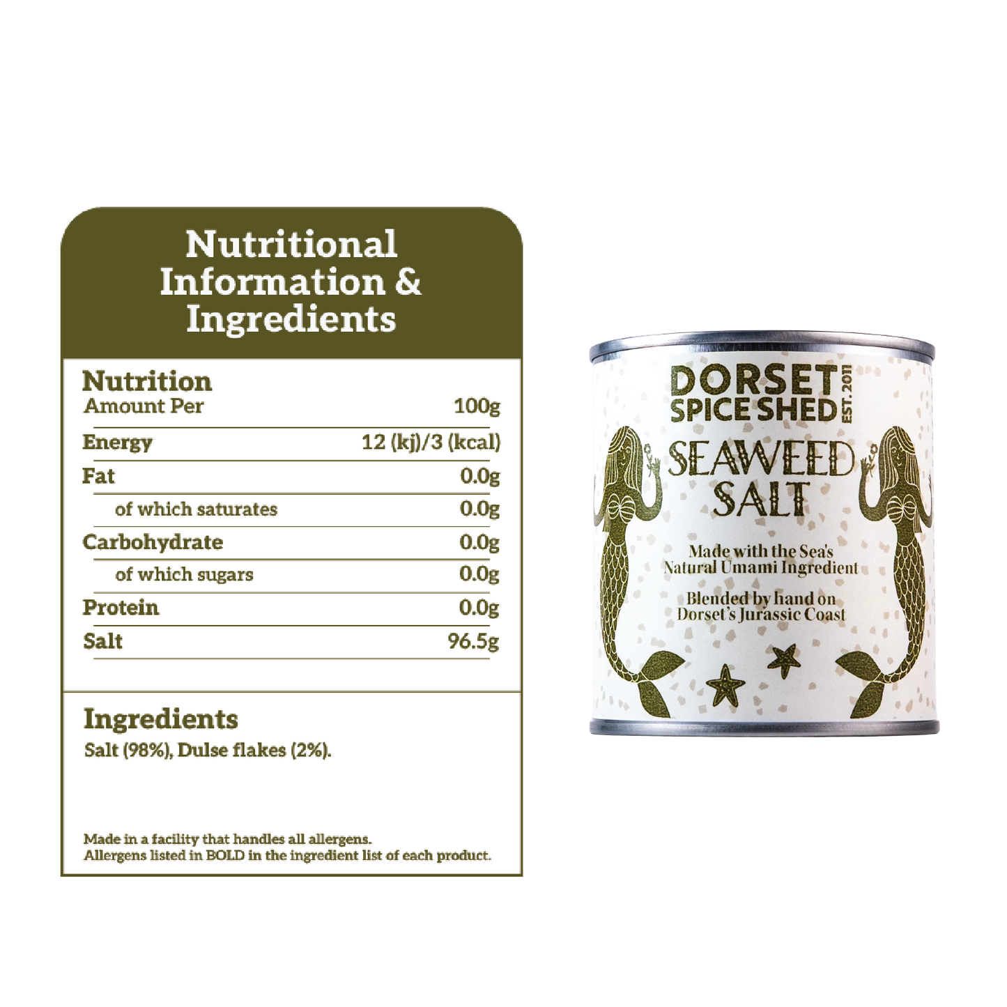 Dorset Spice Shed Seaweed Salt