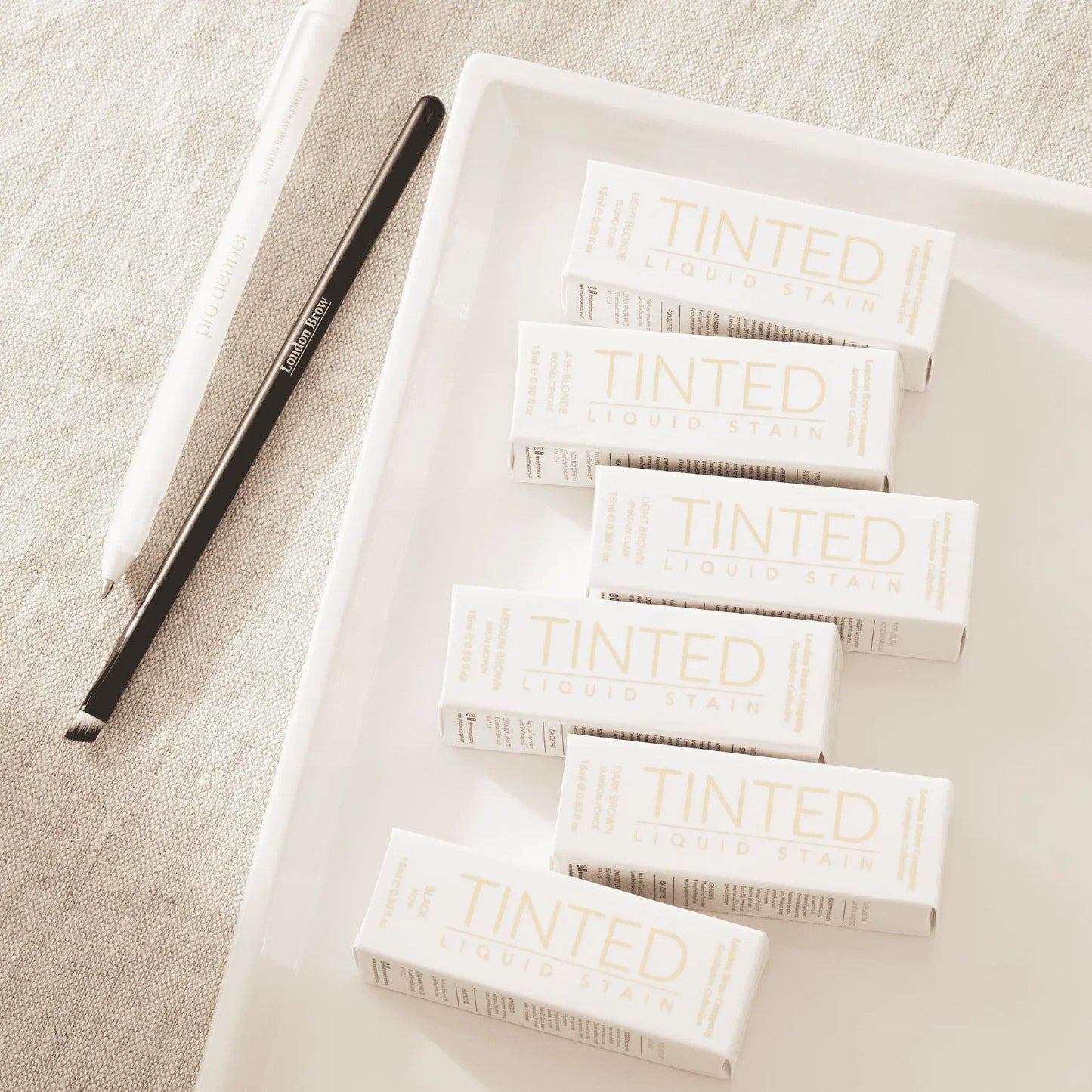 TINTED Liquid Brow Stain - The Full Colour Collection Bundle