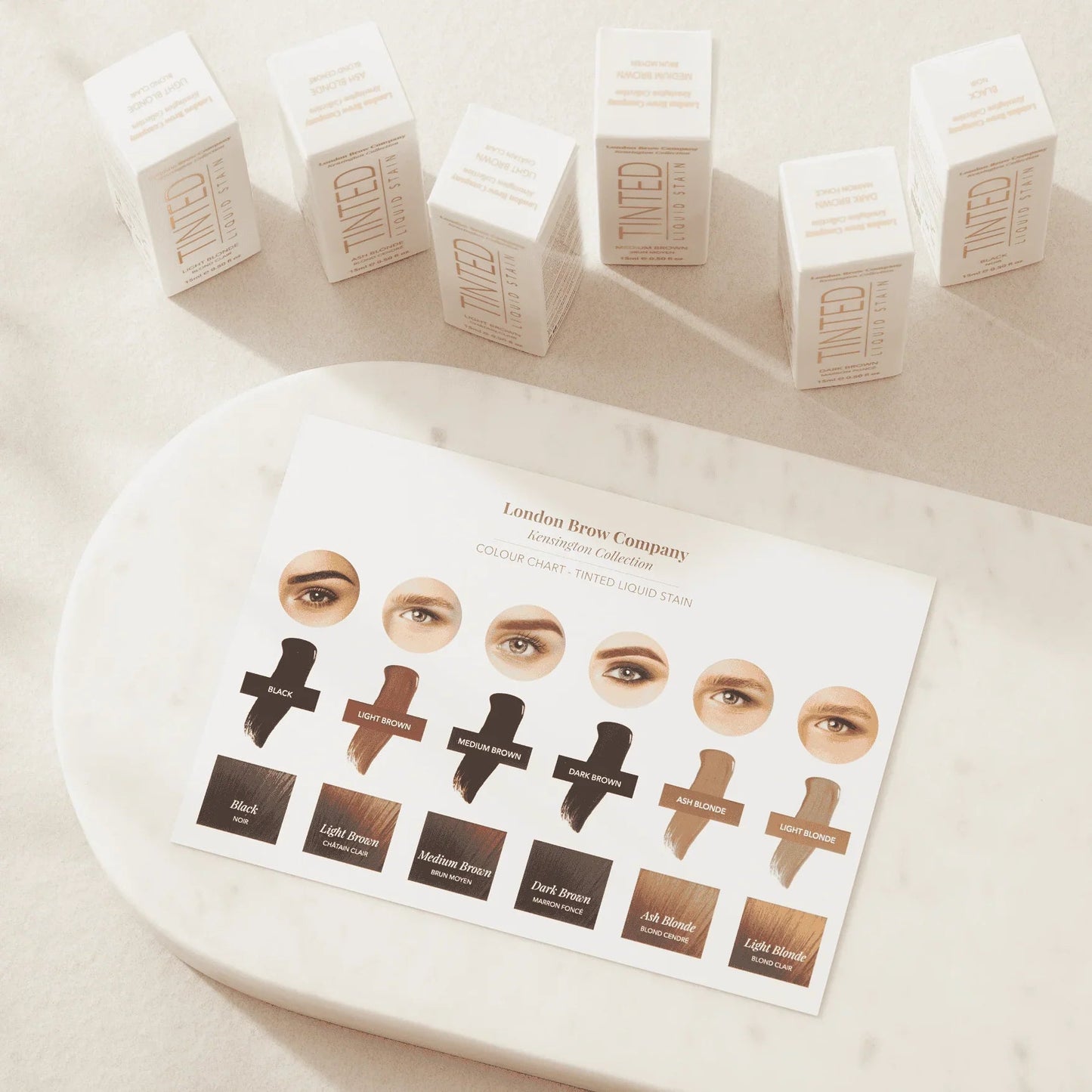 TINTED Liquid Brow Stain Tint Bottle - 15ml