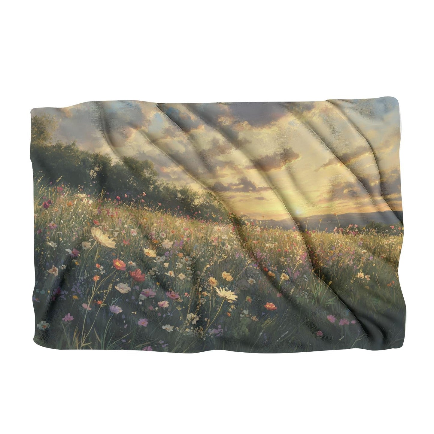 Sunset Meadow Mystique Blanket