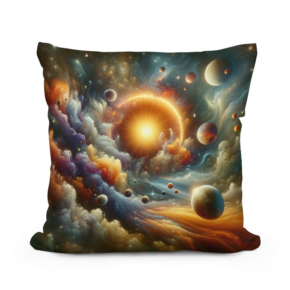 Dreamscape Cosmos Cotton Cushion