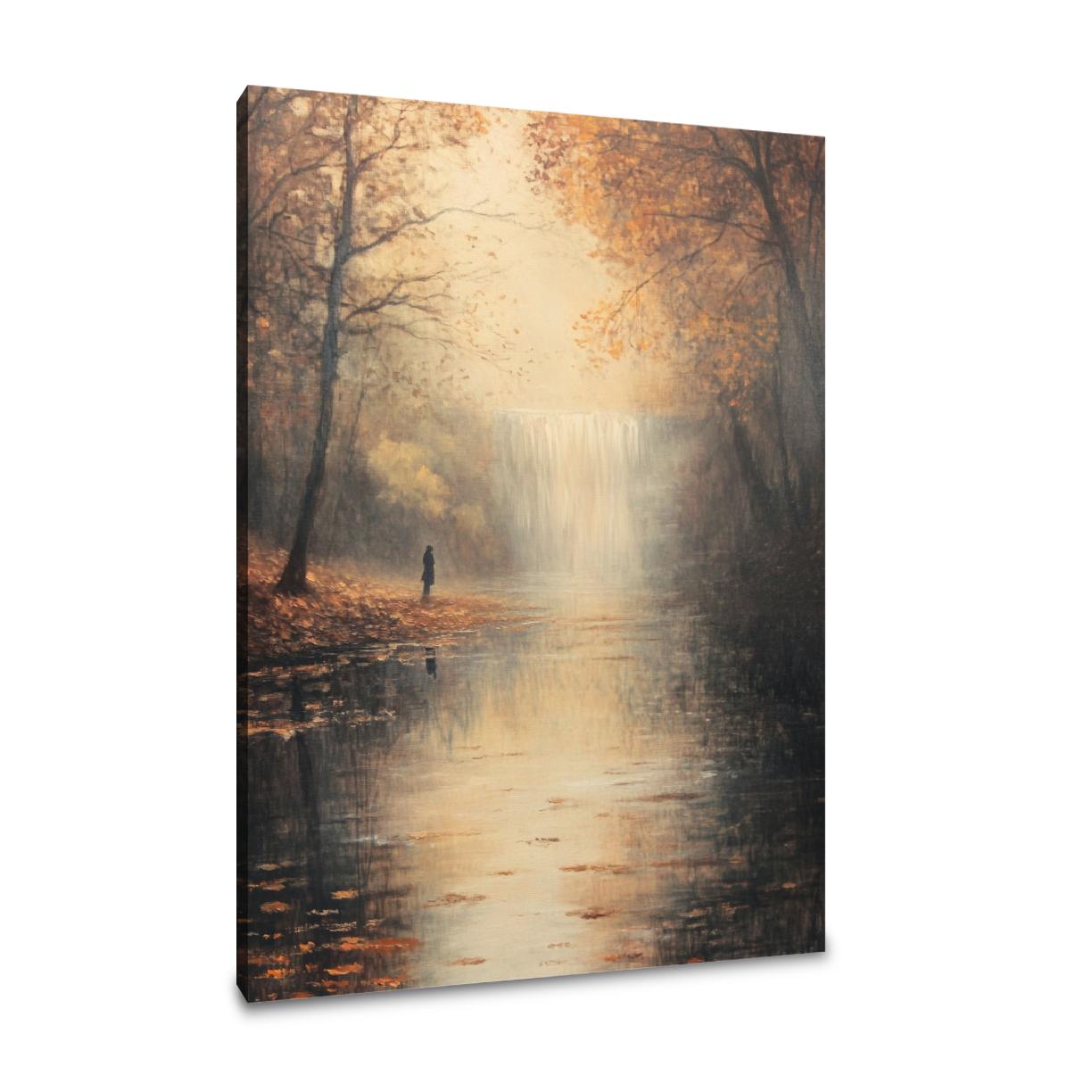 Melancholic Reflections Canvas