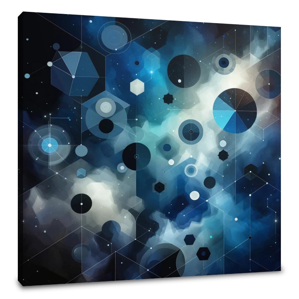 Cosmic Geometry Canvas