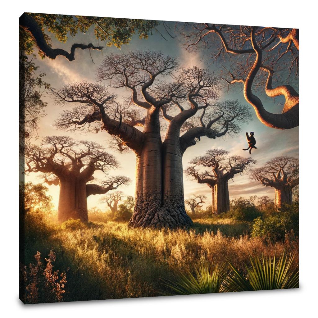 Baobab Grove Canvas