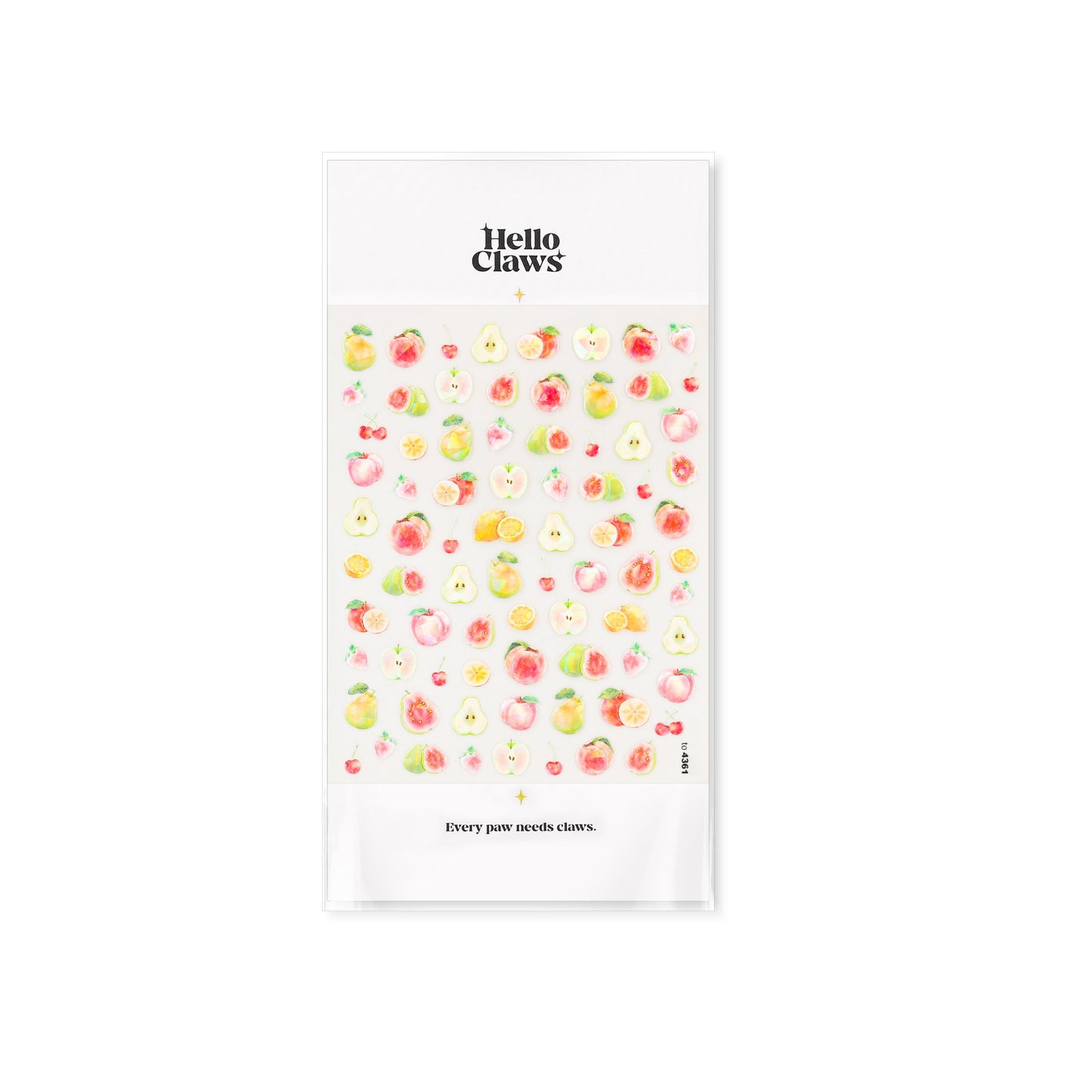 Hello Claws | Fruit Party Nail Deco Sticker