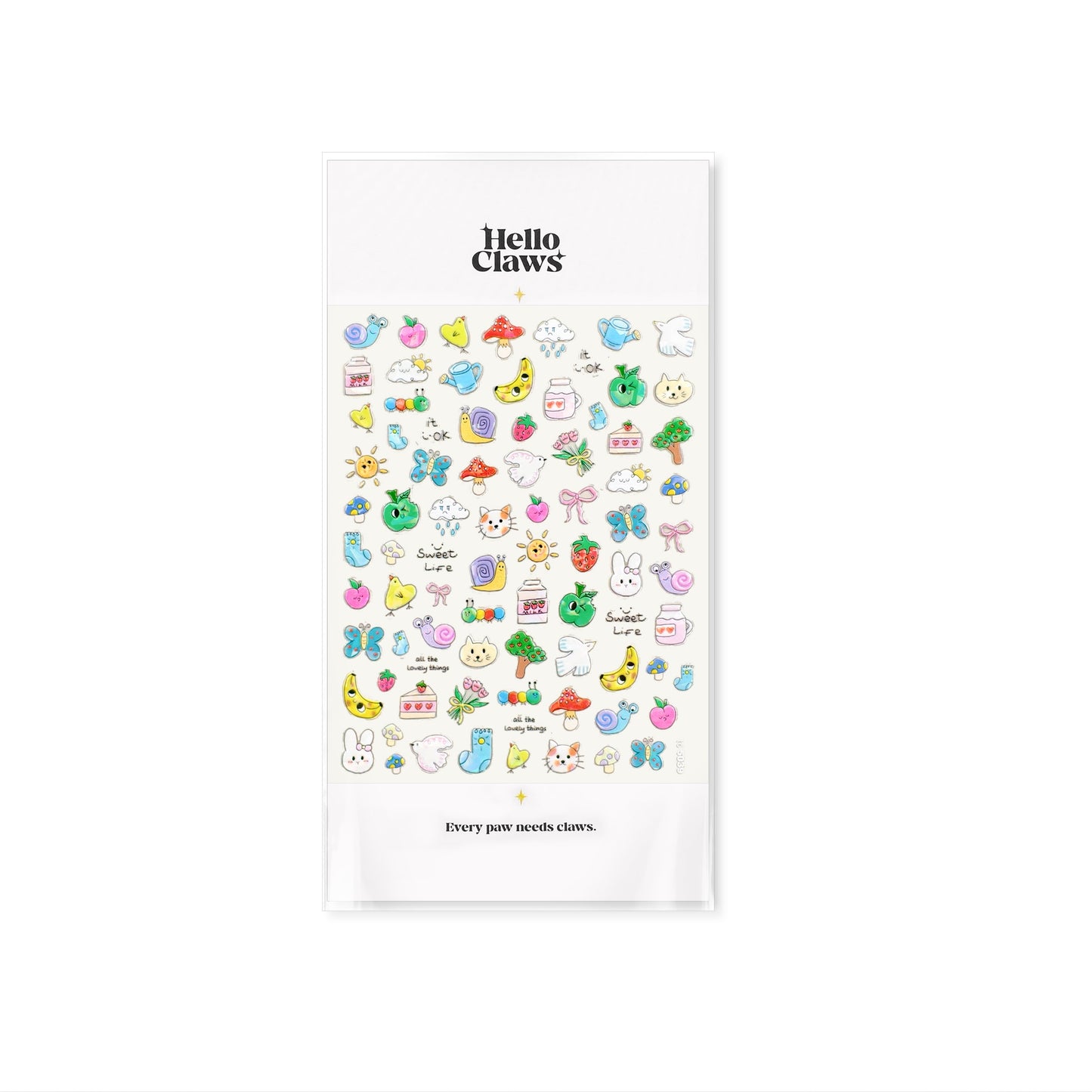 Hello Claws | Lovely Zoo Nail Deco Sticker