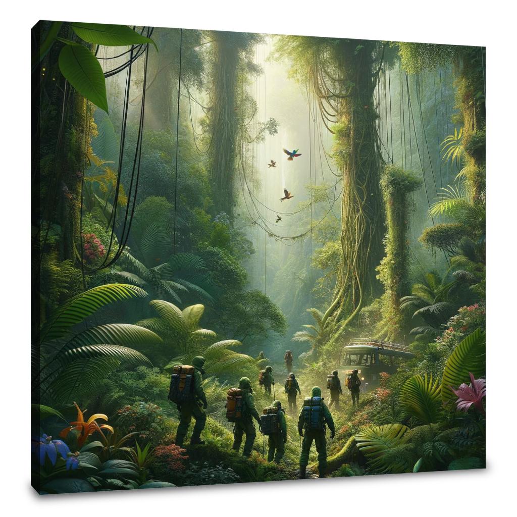Rainforest Quest Canvas