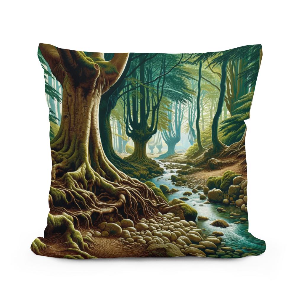 Enchanted Trail Cotton Cushion