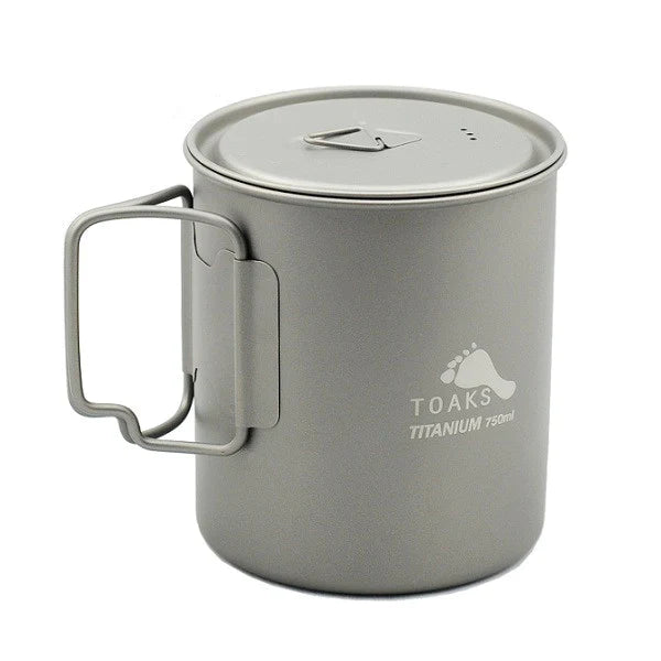 Toaks Titanium Lightweight pots with Lid