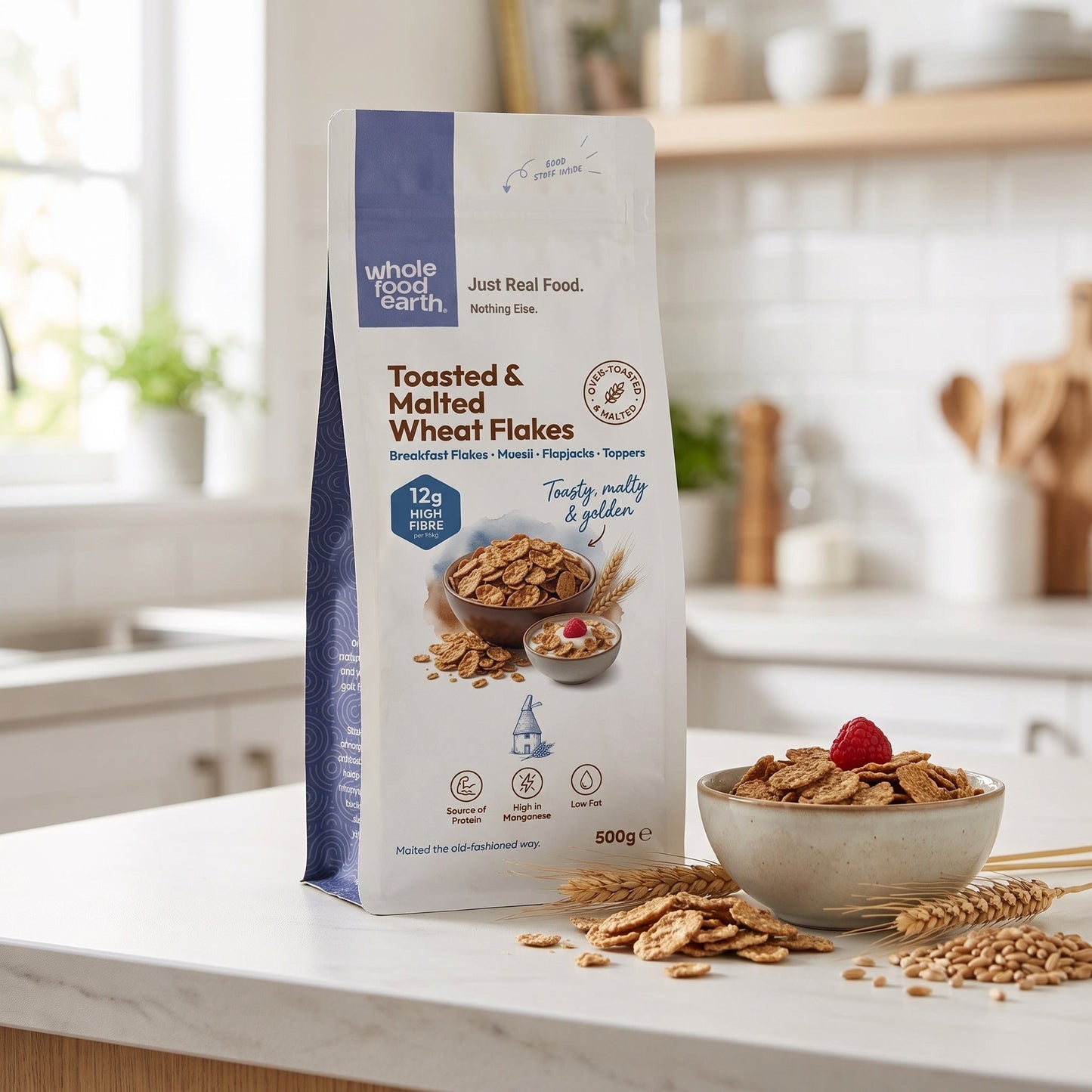 Toasted & Malted Wheat Flakes