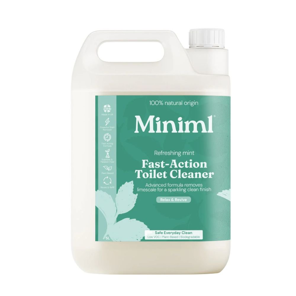 Toilet Cleaner Refreshing Mint 5L Bulk Refill Eco-Friendly Gel
