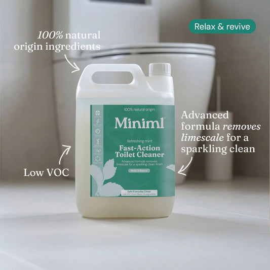 Toilet Cleaner Refreshing Mint 5L Bulk Refill Eco-Friendly Gel