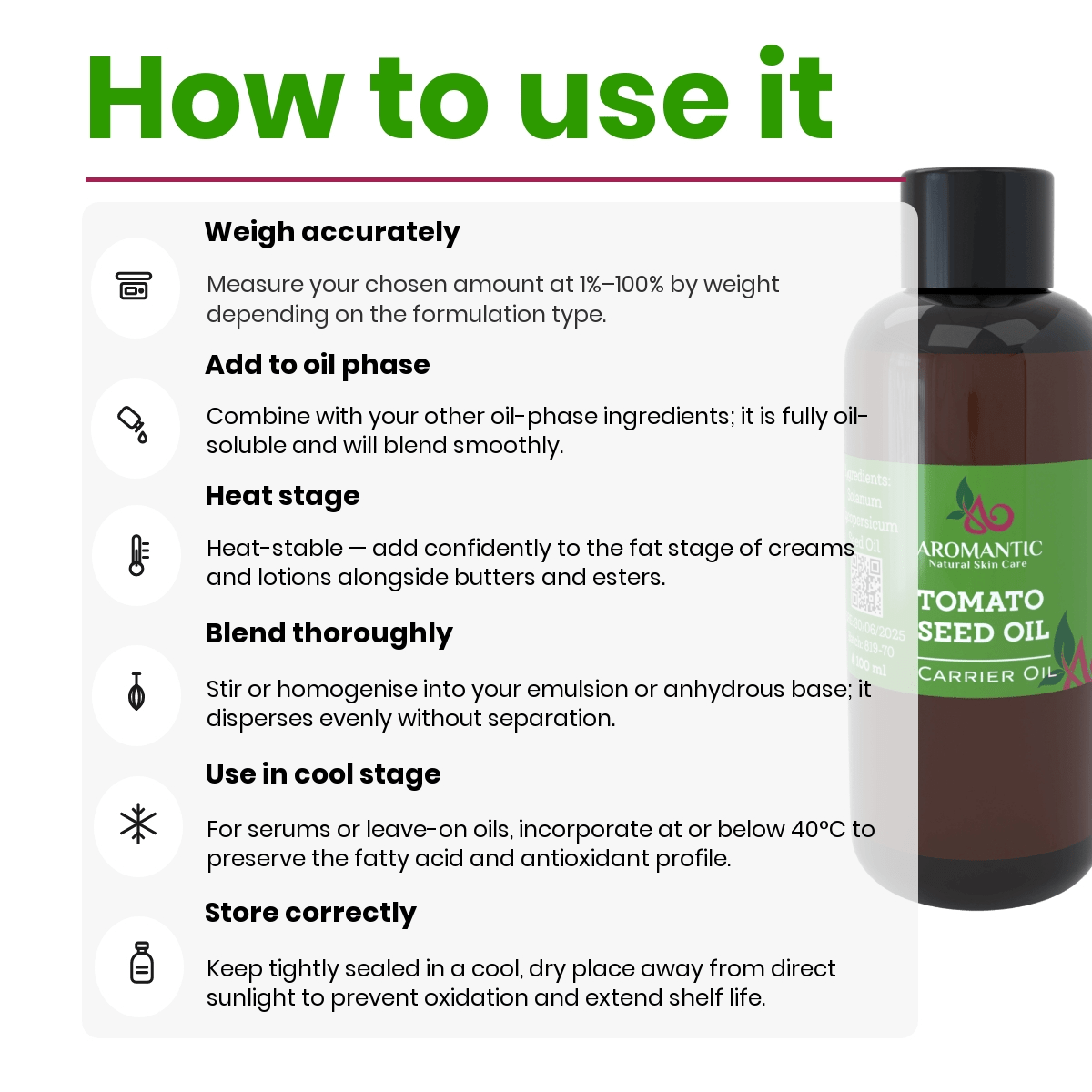 Tomato Seed Oil