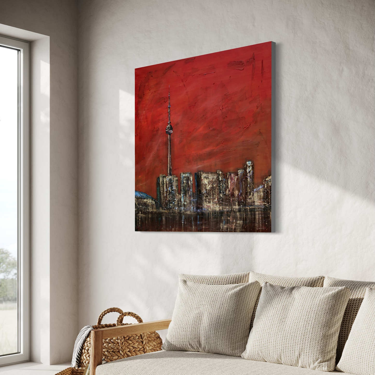 Toronto Sunset | Statement Interior Wall Art from Scotland