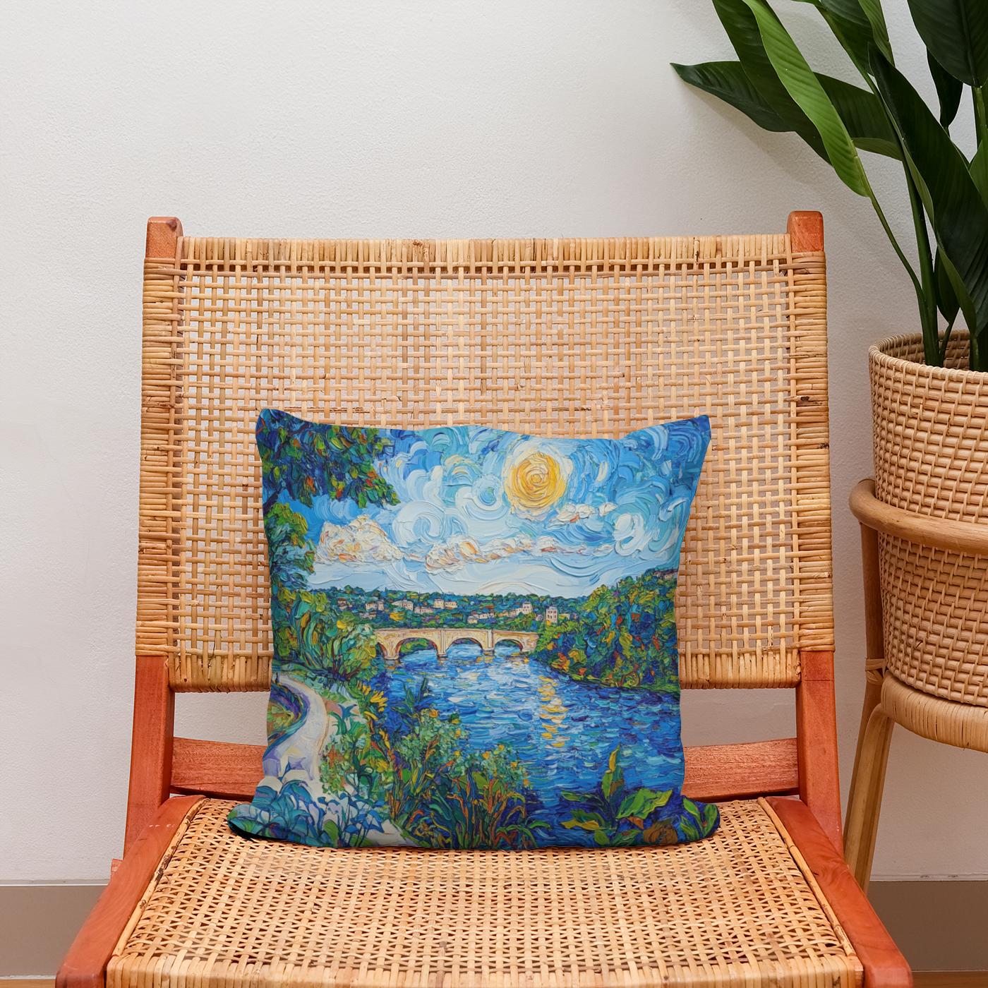 Garonne Serenity Cotton Cushion