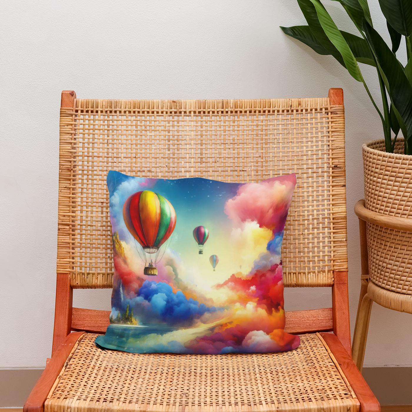 Whimsical Heights Cotton Cushion