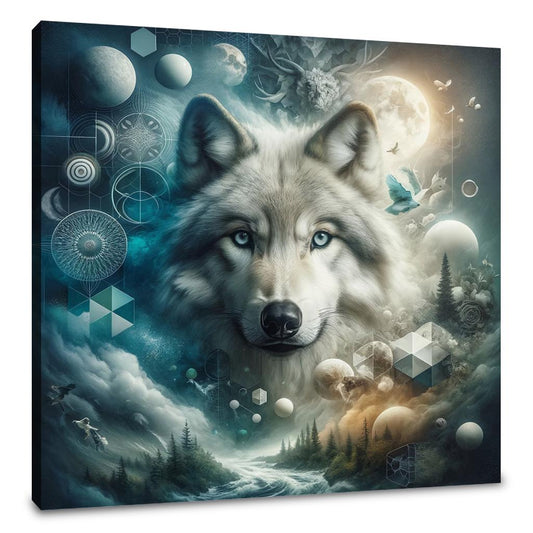 Wild Wolf's Dream Canvas